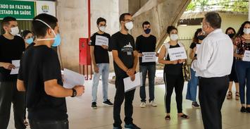 Estudantes da área de saúde são vacinados contra Covid no Piauí
