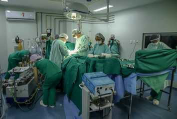 HGV realiza primeiro procedimento de cirurgia cardíaca