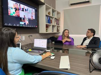 Sesapi se reúne com o Cosems-PI e municípios para apresentar o Programa Piauí Saúde Digital