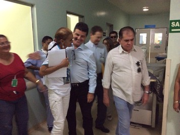 Mirócles Veras faz visita técnica ao Hospital Getúlio Vargas