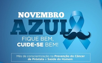 Campanha Novembro Azul alerta para os cuidados com a saúde do homem 